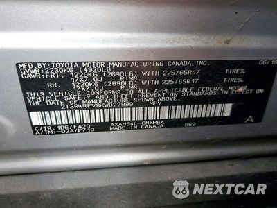Zdjęcie 14 z 14 samochodu: 2019 TOYOTA RAV4 HYBRID XLE VIN:2T3RWRFV8KW022999 - miniatura