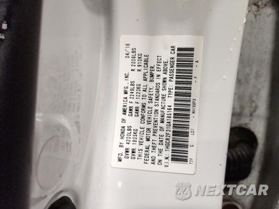 Zdjęcie 13 z 13 samochodu: 2016 HONDA ACCORD LX VIN:1HGCR2F31GA185164 - miniatura