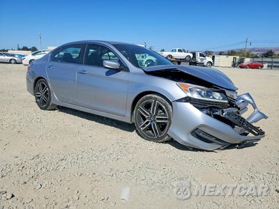 Czwarte zdjęcie samochodu z boku: 2017 HONDA ACCORD SPORT VIN:1HGCR2F51HA030293 - miniatura