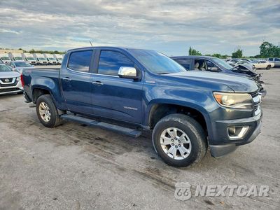 Czwarte zdjęcie samochodu z boku: 2019 CHEVROLET COLORADO LT VIN:1GCPTCE17K1244069 - miniatura
