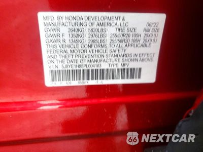 Zdjęcie 13 z 13 samochodu: 2023 ACURA MDX ADVANCE VIN:5J8YE1H88PL004103 - miniatura