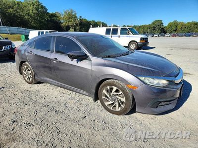 Czwarte zdjęcie samochodu z boku: 2017 HONDA CIVIC EX VIN:19XFC2F77HE035459 - miniatura