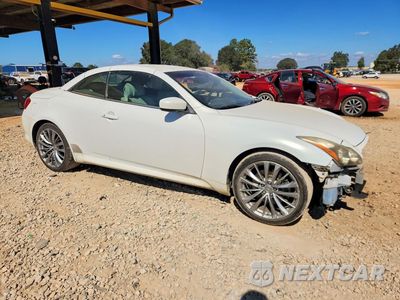 Czwarte zdjęcie samochodu z boku: 2011 INFINITI G37 CONVERTIBLE BASE VIN:JN1CV6FEXBM950059 - miniatura
