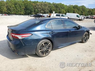 Trzecie zdjęcie samochodu z tyłu: 2019 TOYOTA CAMRY XSE VIN:4T1B61HK7KU284219 - miniatura