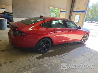 Trzecie zdjęcie samochodu z tyłu: 2025 HONDA ACCORD HYBRID SPORT-L VIN:1HGCY2F77SA021304 - miniatura