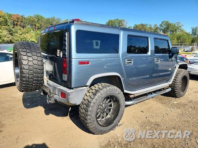 Trzecie zdjęcie samochodu z tyłu: 2007 HUMMER H2 VIN:5GRGN23U77H110435 - miniatura