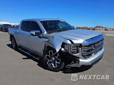Czwarte zdjęcie samochodu z boku: 2022 GMC SIERRA K1500 SLT VIN:3GTUUDED9NG511041 - miniatura