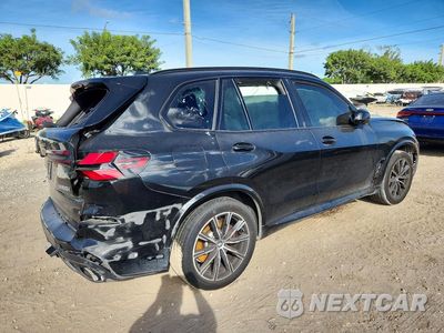 Trzecie zdjęcie samochodu z tyłu: 2024 BMW X5 M60I VIN:5UX33EU09R9T41402 - miniatura