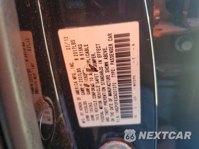 Zdjęcie 13 z 13 samochodu: 2012 HONDA ACCORD SE VIN:1HGCP2F63CA207370 - miniatura