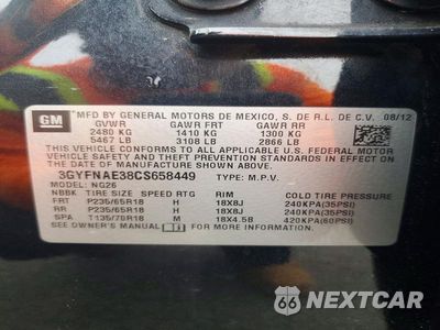 Zdjęcie 13 z 13 samochodu: 2012 CADILLAC SRX LUXURY COLLECTION VIN:3GYFNAE38CS658449 - miniatura