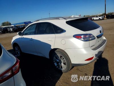 Drugie zdjęcie samochodu z przodu: 2010 LEXUS RX 450H VIN:JTJBC1BA7A2016890 - miniatura
