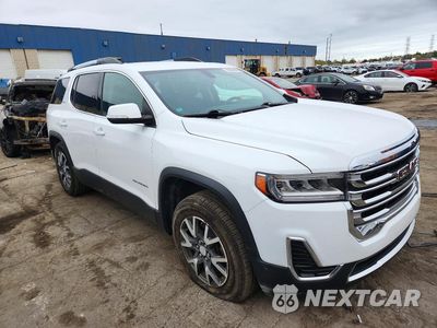 Czwarte zdjęcie samochodu z boku: 2020 GMC ACADIA SLE VIN:1GKKNKLA3LZ231389 - miniatura