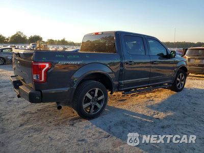 Trzecie zdjęcie samochodu z tyłu: 2016 FORD F150 SUPERCREW VIN:1FTEW1CG9GKF91494 - miniatura