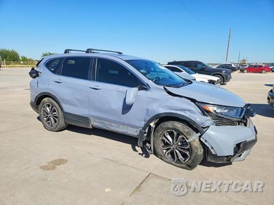 Czwarte zdjęcie samochodu z boku: 2021 HONDA CR-V EX VIN:7FARW1H56ME021958 - miniatura