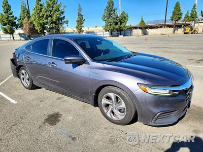Czwarte zdjęcie samochodu z boku: 2020 HONDA INSIGHT EX VIN:19XZE4F55LE001238 - miniatura