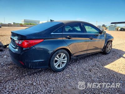 Trzecie zdjęcie samochodu z tyłu: 2014 HYUNDAI SONATA GLS VIN:5NPEB4AC0EH868655 - miniatura