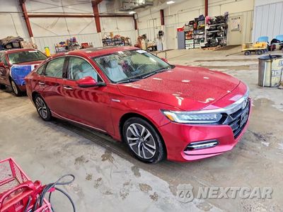 Czwarte zdjęcie samochodu z boku: 2019 HONDA ACCORD TOURING HYBRID VIN:1HGCV3F90KA002108 - miniatura