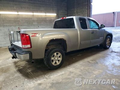 Trzecie zdjęcie samochodu z tyłu: 2013 GMC SIERRA K1500 SLE VIN:1GTR2VE77DZ341899 - miniatura