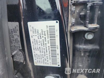 Zdjęcie 12 z 12 samochodu: 2010 HONDA ACCORD EX VIN:1HGCP2F74AA078335 - miniatura