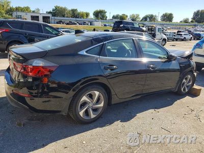 Trzecie zdjęcie samochodu z tyłu: 2019 HONDA INSIGHT EX VIN:19XZE4F51KE029794 - miniatura