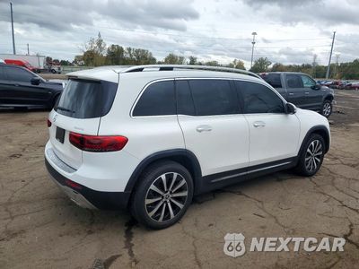 Trzecie zdjęcie samochodu z tyłu: 2022 MERCEDES-BENZ GLB 250 4MATIC VIN:W1N4M4HB4NW181314 - miniatura