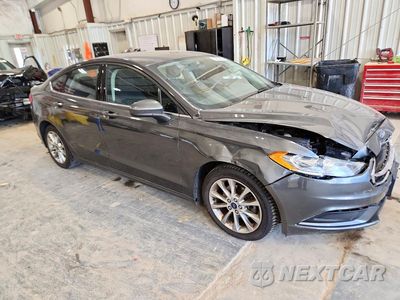 Czwarte zdjęcie samochodu z boku: 2017 FORD FUSION SE VIN:3FA6P0H76HR195269 - miniatura