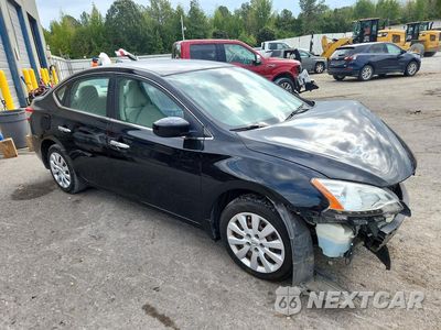 Czwarte zdjęcie samochodu z boku: 2013 NISSAN SENTRA S VIN:3N1AB7APXDL625939 - miniatura
