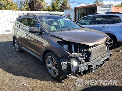 Czwarte zdjęcie samochodu z boku: 2014 HYUNDAI SANTA FE LIMITED VIN:KM8SR4HF9EU081705 - miniatura