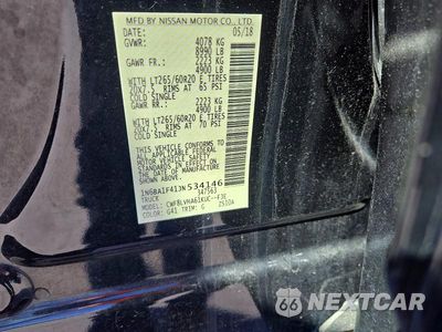 Zdjęcie 12 z 12 samochodu: 2018 NISSAN TITAN XD SL VIN:1N6BA1F41JN534146 - miniatura