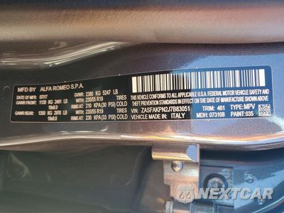 Zdjęcie 13 z 13 samochodu: 2018 ALFA ROMEO STELVIO SPORT VIN:ZASFAKPN2J7B83051 - miniatura