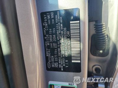 Zdjęcie 13 z 13 samochodu: 2025 HYUNDAI ELANTRA SEL VIN:KMHLS4DG2SU953936 - miniatura