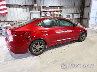 Trzecie zdjęcie samochodu z tyłu: 2018 HYUNDAI ELANTRA SEL VIN:5NPD84LF0JH230773 - miniatura