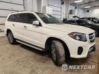 Czwarte zdjęcie samochodu z boku: 2019 MERCEDES-BENZ GLS 450 4MATIC VIN:4JGDF6EE6KB229129 - miniatura