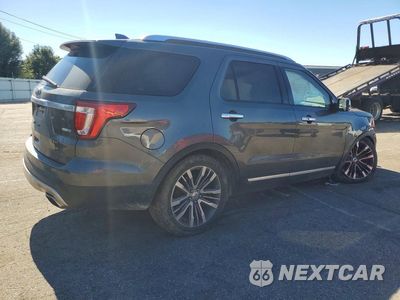 Trzecie zdjęcie samochodu z tyłu: 2016 FORD EXPLORER PLATINUM VIN:1FM5K8HT4GGC21160 - miniatura