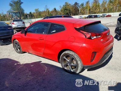 Drugie zdjęcie samochodu z przodu: 2019 HYUNDAI VELOSTER 2.0L VIN:KMHTG6AF0KU012381 - miniatura