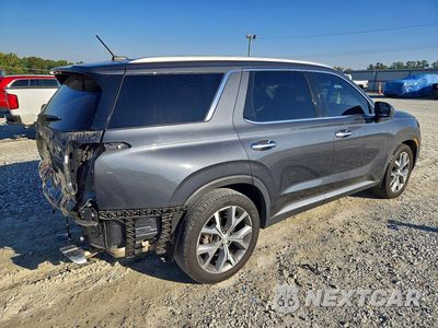 Trzecie zdjęcie samochodu z tyłu: 2020 HYUNDAI PALISADE SEL VIN:KM8R34HE7LU165137 - miniatura