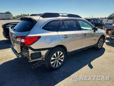 Trzecie zdjęcie samochodu z tyłu: 2015 SUBARU OUTBACK 2.5I LIMITED VIN:4S4BSALC3F3360798 - miniatura