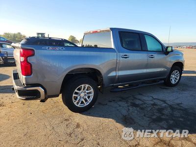 Trzecie zdjęcie samochodu z tyłu: 2021 CHEVROLET SILVERADO K1500 LT VIN:1GCPYJEK7MZ437146 - miniatura