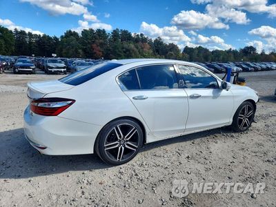 Trzecie zdjęcie samochodu z tyłu: 2017 HONDA ACCORD TOURING VIN:1HGCR3F96HA021906 - miniatura