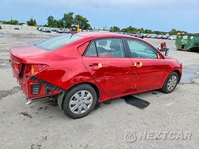 Trzecie zdjęcie samochodu z tyłu: 2023 KIA RIO S VIN:3KPA24AD5PE564252 - miniatura