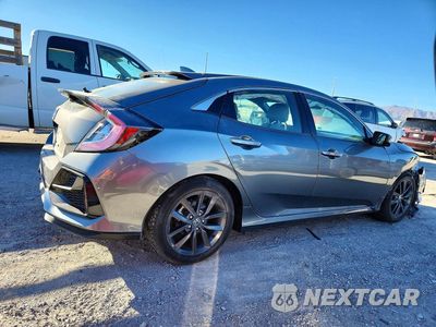 Trzecie zdjęcie samochodu z tyłu: 2020 HONDA CIVIC EXL VIN:SHHFK7H85LU211934 - miniatura