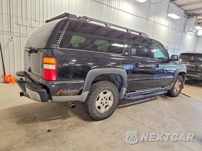 Trzecie zdjęcie samochodu z tyłu: 2003 CHEVROLET SUBURBAN K1500 VIN:3GNFK16Z23G280575 - miniatura
