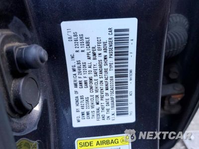 Zdjęcie 12 z 12 samochodu: 2012 ACURA TL VIN:19UUA9F75CA003368 - miniatura