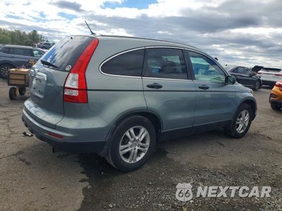Trzecie zdjęcie samochodu z tyłu: 2010 HONDA CR-V EX VIN:5J6RE4H50AL063674 - miniatura