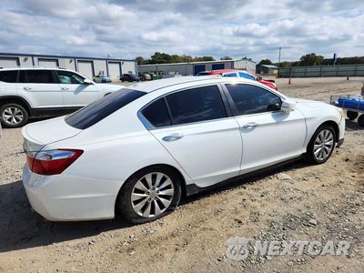 Trzecie zdjęcie samochodu z tyłu: 2013 HONDA ACCORD EXL VIN:1HGCR2F81DA175158 - miniatura