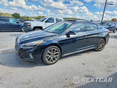2018 HYUNDAI SONATA LIMITED 2.0T 5NPE34AB8JH666502 - główne zdjęcie licytacji z USA - miniatura