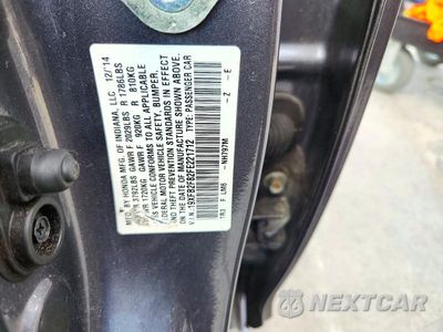 Zdjęcie 12 z 12 samochodu: 2015 HONDA CIVIC EX VIN:19XFB2F82FE221712 - miniatura