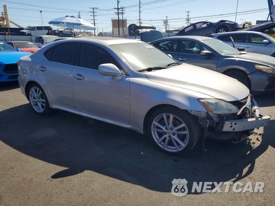 Czwarte zdjęcie samochodu z boku: 2007 LEXUS IS 250 BASE VIN:JTHBK262X75033736 - miniatura