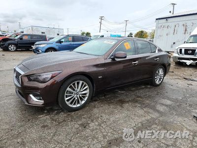 2018 INFINITI Q50 3.0T LUXE JN1EV7AR8JM439764 - główne zdjęcie licytacji z USA - miniatura