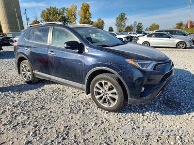 Czwarte zdjęcie samochodu z boku: 2018 TOYOTA RAV4 HV LIMITED VIN:JTMDJREVXJD193775 - miniatura